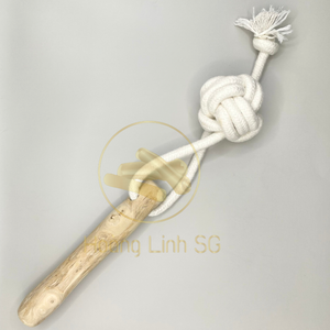 Juguetes Ecológicos para Masticar para Perros, de Madera de Café, Cáñamo y Cuerda de Algodón, con Limpieza Natural de Dientes, Juguete Interactivo para Mascotas, de VIETNAM - Product Image 6