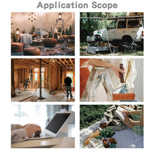 12 pouces automatique balançoire ventilateur électrique lumière vent fort 3 palettes rotatives 2500mAh batterie au Lithium pour voiture extérieur ménage RV hôtel - Product Image 6