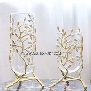 Floreros de diseño de árbol antiguo Florero de metal hecho a mano de Calidad exclusiva y macetas para el hogar Accesorios de decoración de hotel - Product Image 5