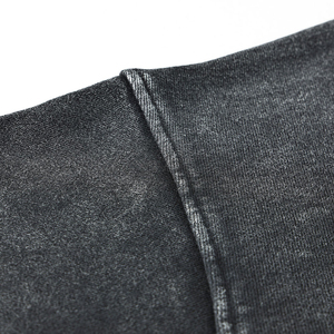 Sudaderas con capucha para hombre de alta calidad personalizadas con logotipo bordado Premium 100% tela mezclada de algodón lavado ácido ropa de calle para invierno - Product Image 4