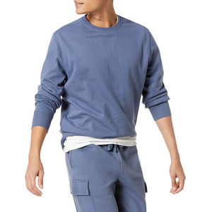 2025 High Quality Cotton/Fleece Solid Autumn Men's Sweatshirts Custom OEM Service Breathable Fashionable Custom Color & Logo - Product Image 5