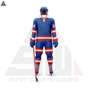 Uniformes de hockey sur glace pour hommes de haute qualité confortables et respirants avec un design unique Offre Spéciale prix bon marché à vendre - Product Image 5