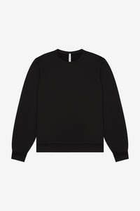 Bella Canvas <b>White</b> <b>Sweatshirt</b> Without Hoods Unisex Crew Neck Plain <b>Sweatshirt</b> (380 GSM) - Product Image 3