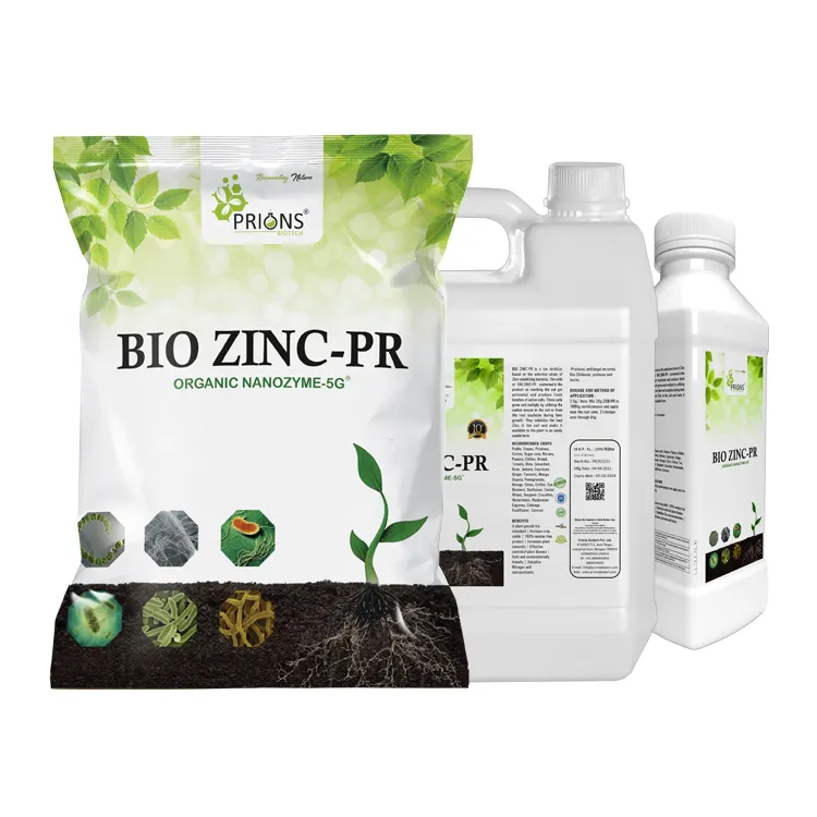 Migliore qualità all'ingrosso prodotti agrochimici di grado agricolo BIO ZINC-PR Bio fertilizzante organico a prezzo competitivo