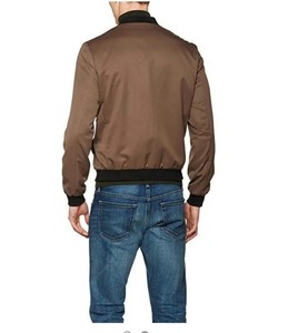 Meilleure vente de veste universitaire côtelée personnalisée, veste universitaire confortable en tissu doux inspiré du canapé avec bordure côtelée pour hommes - Product Image 2