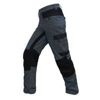 Logo personnalisé Pantalon de travail pour homme avec décoration lavée Pantalon cargo d'hiver imperméable et résistant à l'usure