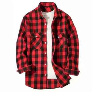 Tradicional alemán bávaro Lederhosen Trachten camisas de algodón a cuadros popelina transpirable para la temporada de primavera 100% algodón - Product Image 2