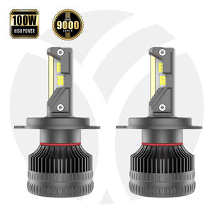 YUFING longue durée <span class=keywords><strong>3</strong></span> Tube de cuivre 100W 7500LM haute puissance Mini pièces d'auto <span class=keywords><strong>LED</strong></span> ventilateur conception S80 9007 <span class=keywords><strong>LED</strong></span> <span class=keywords><strong>ampoule</strong></span> de phare de voiture - Product Image 1