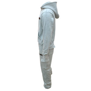 Conjunto de Sudadera con Capucha y Pantalones Deportivos Bordados Personalizados, Conjuntos Deportivos Casuales de Algodón Unisex para Hombre - Product Image 3