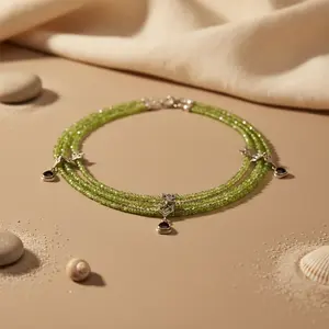 Collar de Peridoto con Cuentas de Cristal para Mujer - Idea de Regalo - Product Image 2