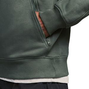 Sweat à capuche zippé en polaire pour homme, design personnalisé, automne, avec poche, respirant, logo écologique, pull-over - Product Image 5