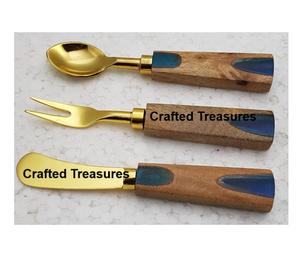 Juego de cuchillos multifuncionales de madera y resina de acero inoxidable para queso, accesorios de cocina, esparcidor de queso, cuchillo para el hogar y la cocina, venta al por mayor - Product Image 6