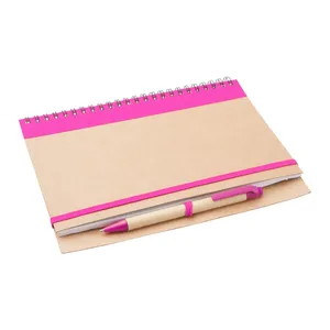 "Promotional Eco-Friendly A5 Notebook Made of Recycled <b>Paper</b>" - Product Image 3