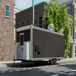 Hot Selling Custom Size Aluminum <b>Towable</b> Food Trailer with 2-Year Warranty for Fast Food Snack & Ice Cream Service - Product Image 3