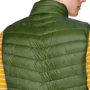 Chaleco Acolchado sin Mangas a la Moda para Hombre, de Alta Calidad, Resistente al Viento, para Uso en Exteriores, con MOQ Bajo, Transpirable - Product Image 4