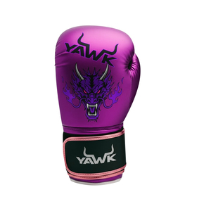 Fabrication sur mesure de gants de boxe gris à lacets en cuir de vache, gants de boxe de compétition personnalisés pour adultes - Product Image 4