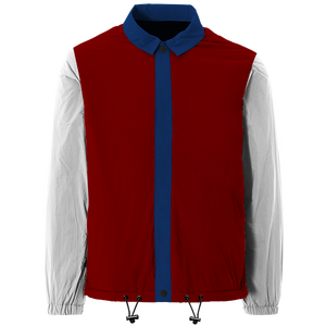 ขายส่งเสื้อแจ็คเก็ตกันลมผู้ชายสั่งทําพิเศษไนลอนโพลีเอสเตอร์แจ็คเก็ตคุณภาพสูงแจ็คเก็ตโค้ชสําหรับผู้ชาย - Product Image 5