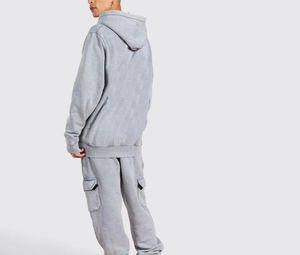 OEM nueva moda ropa de calle impresión personalizada chándal hombres secado rápido transpirable mangas regulares chándales de los hombres personalizados - Product Image 2