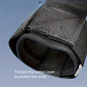 Thể dục an toàn Barbell Deadlift điện Trọng lượng nâng cơ thể xây dựng cổ tay hỗ trợ pull-up Móc thể thao bảo vệ - Product Image 4