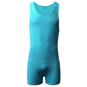 Body pour homme Maillot de corps Gym Sport Gilet Justaucorps Boxeurs Lutte Combinaisons de musculation de M-2XL - Product Image 3