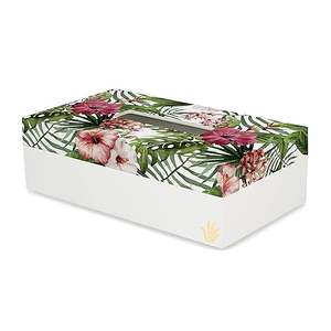 Most Popular Selling Tissue Box <b>Napkin</b> Holder in Wood With Sticker Print Design for Restaurant Hotel Table Top Use <b>Napkin</b> Box - Product Image 3