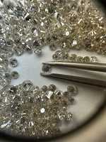 Diamant Indien de Haute Qualité, Pierre Naturelle Blanche Couleur D, Taille Brillant, Certifié IGI, Diamant Non Monté, Prix par Carat, Bijoux Or