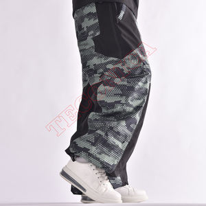 Nuevo pantalón de esquí holgado nieve OEM alta tela elástica poliéster forro de nailon impermeable a prueba de viento transpirable invierno Snowboard - Product Image 3