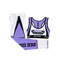 Ensemble 2 pièces de sport pour femme : short et haut court uni, sans coutures, respirant, anti-boulochage