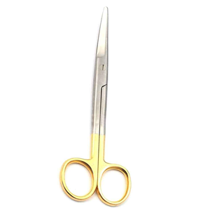 Ciseaux TC Mayo manuels légers de haute qualité pointe émoussée incurvée Supercut dissection chirurgicale en acier inoxydable - Product Image 2