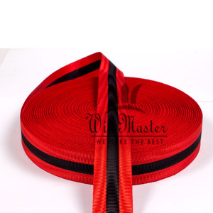 Vente en gros de rubans moirés de médailles, bandeau de couleur unie, personnalisé de haute qualité - Product Image 2