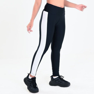 Logo personnalisé Sports Fitness Soutien-gorge de yoga sans coutures dans le dos croisé Ensemble de costume de yoga pour femmes sérigraphie rapide Pantalon de yoga - Product Image 3