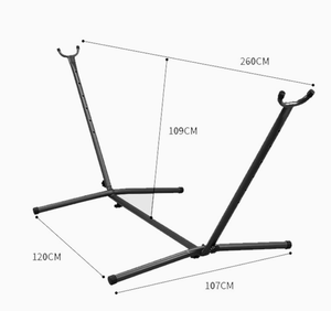 सर्वश्रेष्ठ आउटडोर हैममॉक भारी शुल्क अल्ट्रालाइट डबल पोर्च ब्राज़ीलियन शैली के साथ बड़े आरामदायक और टिकाऊ - Product Image 3
