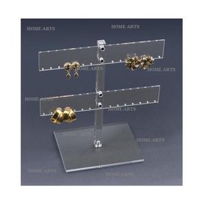 Acrylique Transparent Bijoux Stand Personnalisé Taille Et Forme Collier Boucles D'oreilles Stand Pour Table Top Accessoires - Product Image 5