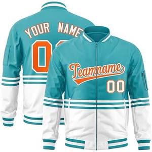 Su propio logotipo de marca de diseño/imagen personalizada en cualquier lugar hombres mujeres DIY chaqueta de cuello alto de moda chaqueta nueva de moda - Product Image 6