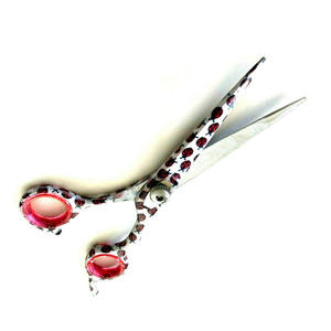 Tijeras de salón de belleza Lady Bird Design, tijeras de corte de pelo de peluquero de acero metálico hechas con acero inoxidable - Product Image 2