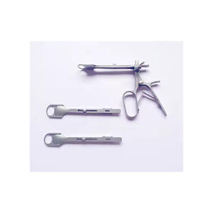 Guillotina de amígdalas manual de la mejor calidad aprobada por CE ISO con instrumentos quirúrgicos ENT de acero inoxidable de tres cabezas - Product Image 1