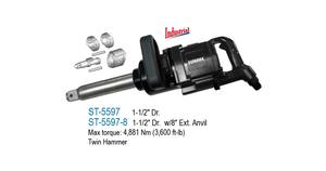 Clé à chocs pneumatique industrielle SUMAKE professionnelle 1-1/2 pouces, clé à chocs pneumatique OEM, clé à chocs pneumatique à double marteau - Product Image 3