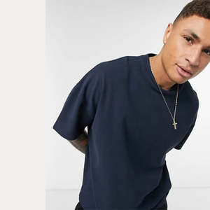 Camisetas de Manga Larga para Hombre, Cuello Redondo, Ecológicas, de 220g, Color Sólido, 100% Algodón, con Impresión Gráfica Personalizada al por Mayor - Product Image 6