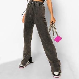 Slim Fit Casual <b>Women</b> Trouser With High Waistband Streetwear Comfort Wear With Customized Options And OEM Services - Product Image 3
