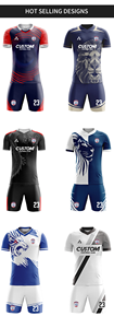 Expédition rapide, ensemble d'uniformes de football universitaire personnalisés, taille plus, maillot d'équipe américaine, pantalon, short, XL, vente en gros, fabricant OEM ODM - Product Image 4