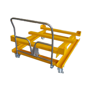 Depo/fabrika operasyonları inşaat makineleri için yüksek yük çelik IBC Bin Tilter arabası özelleştirilebilir devirme ekipmanları - Product Image 5