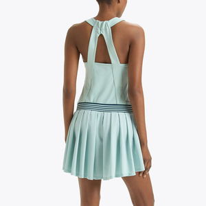 Robe de tennis avec logo personnalisé et jupe courte respirante personnalisation de l'uniforme complet pour les joueurs de tennis sportifs décontractés - Product Image 2