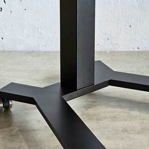 Ergonomic Single-Column 3-Joint <b>Adjustable</b> Height <b>Table</b> <b>Leg</b> ERD-1110 Industrial Design Style - Product Image 3