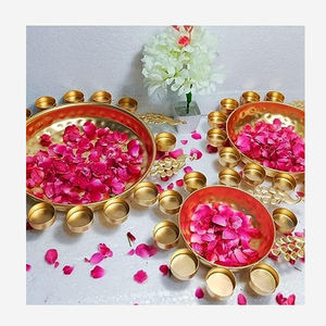 ที่วางเทียน urli ถ้วยแบบตอกด้วยการออกแบบที่ดีที่สุดที่วางเทียน urli แบบลอยได้ใช้ตกแต่งโต๊ะตามเทศกาลภายในบ้าน - Product Image 6