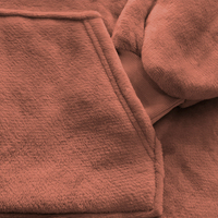 Sweat-shirt à capuche géant en tricot de haute qualité, grande capuche, en flanelle pelucheuse, en polaire écologique, doux, ours coréen, adulte, hiver, chaud
