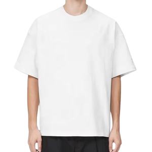 T-shirt décontracté pour homme en coton biologique respirant de haute qualité, col rond, manches courtes, modèle été 2026 – Vente chaude, matériaux authentiques - Product Image 3
