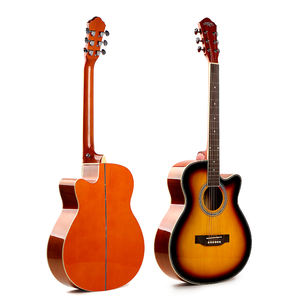 <span class=keywords><strong>Guitarra</strong></span> Acústica Eléctrica Negra de 40 Pulgadas, de la <span class=keywords><strong>Mejor</strong></span> Calidad y Económica - Product Image 2