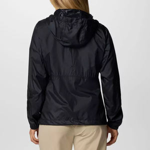 Chaqueta cortavientos de mujer de alta calidad Producto de punto cómodo y transpirable con cuello levantado y cremallera frontal para el invierno - Product Image 2