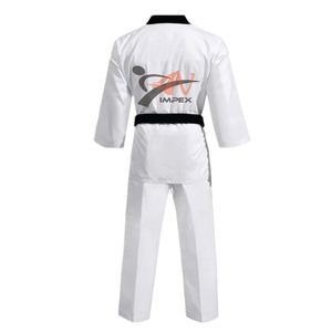 Uniformes profesionales de Taekwondo de algodón 100% para Kung Fu y Karate con pantalones cortos de boxeo estilo Judo para ropa de artes marciales - Product Image 5