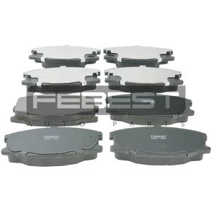 Set di pastiglie freno anteriori FEBEST (0401-FEF) - Product Image 1